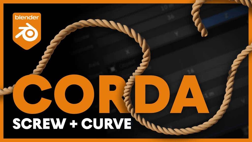 Tutorial Blender: Como Criar Cordas Realistas com Modificadores