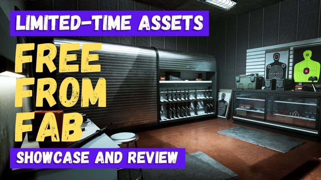 3 Ativos Grátis Temporários no Fab Marketplace para Unreal Engine 5 – Oferta até 20/05