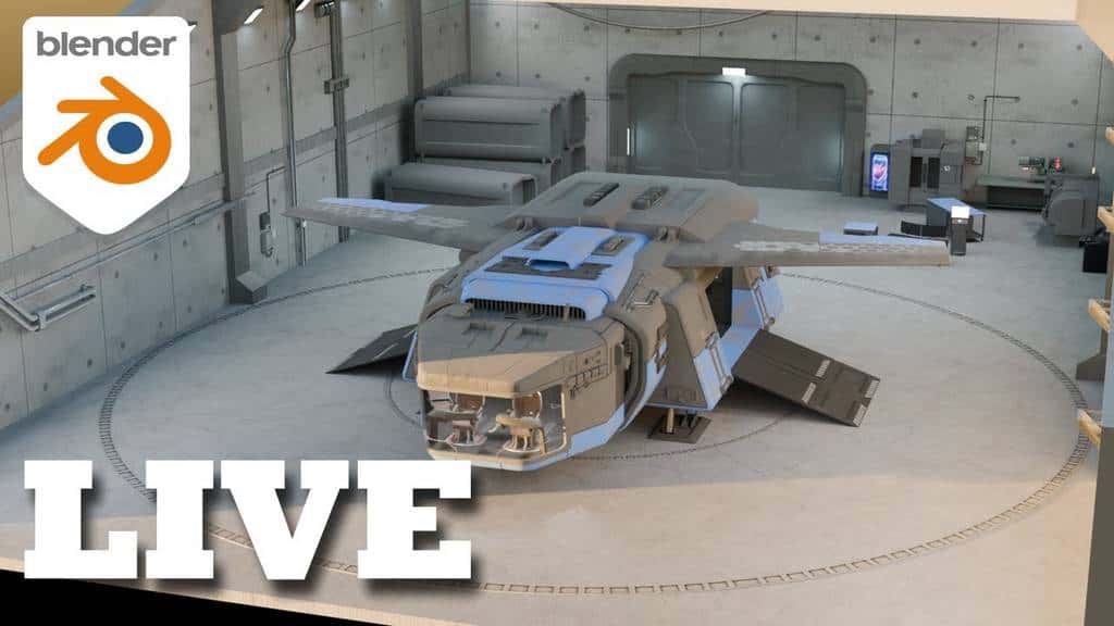 5 Passos Essenciais para Criar um Hangar Sci-Fi no Blender – Guia Completo