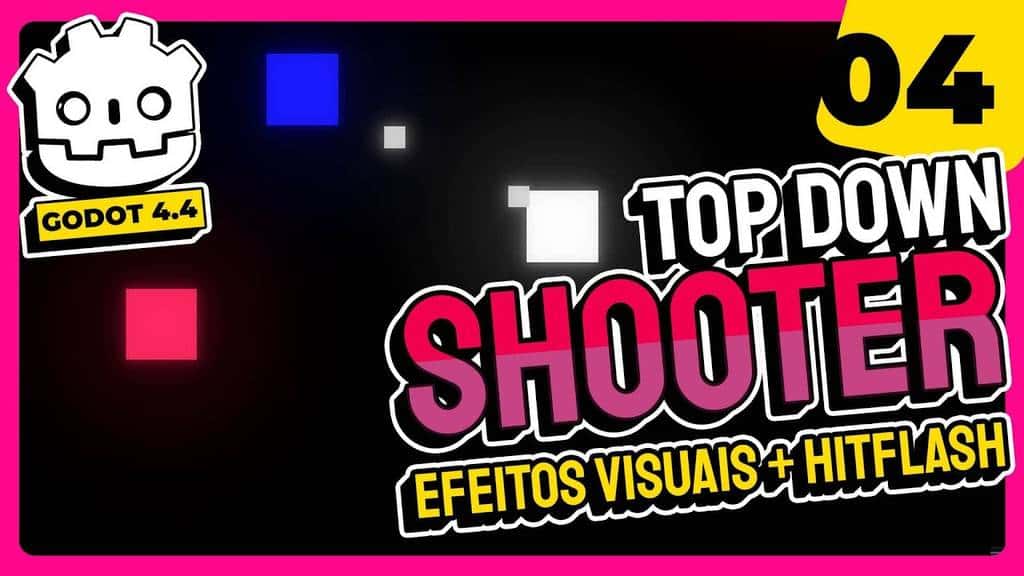 Como Melhorar a Estética de um Top-Down Shooter no Godot 4.4