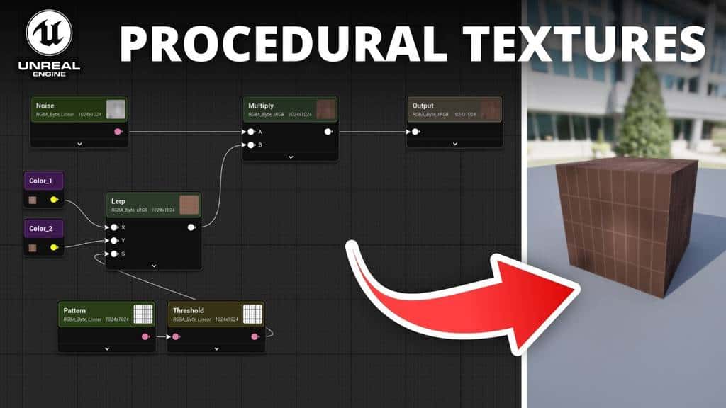 5 Passos Essenciais para Criar Texturas Procedurais no Unreal Engine 5