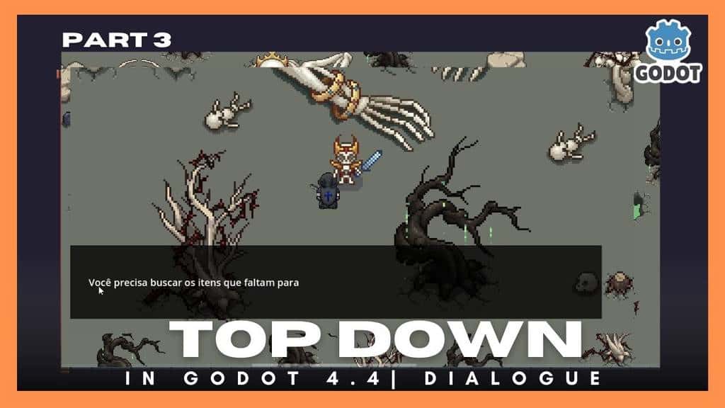 Como Criar NPCs com Diálogo Interativo na Godot 4.4