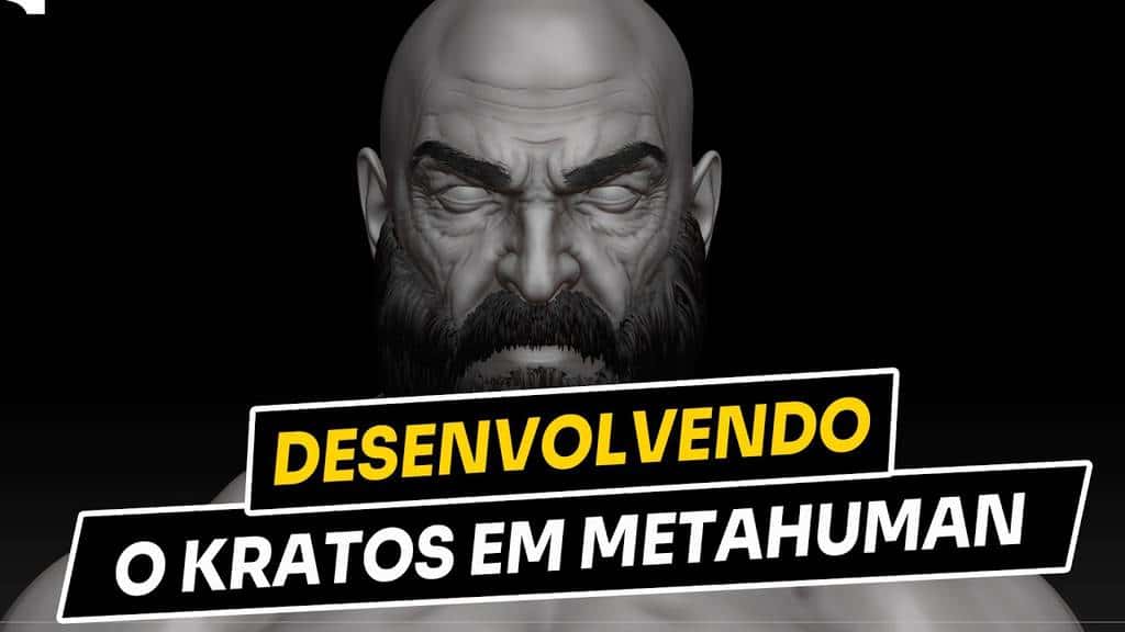 Criando Kratos do Zero: Processo de Criação 3D no Unreal Engine