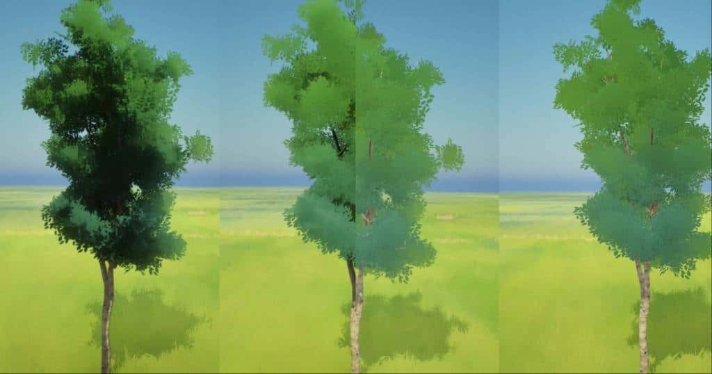 Como criar folhagem estilizada no Unreal Engine 5: dicas inspiradas em Ghibli
