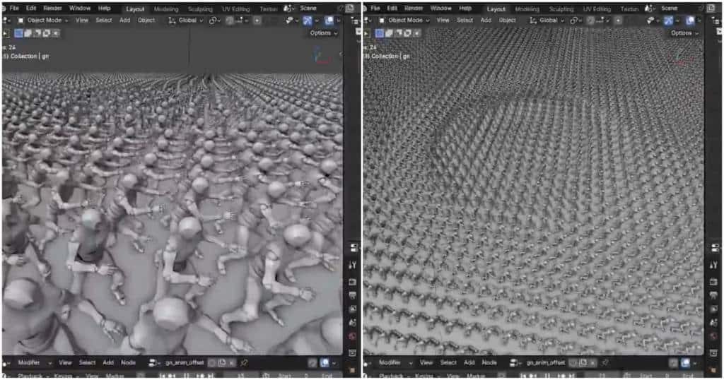 5 Inovações Revolucionárias no Blender 4.5 para Animação em Tempo Real – Testes em Andamento