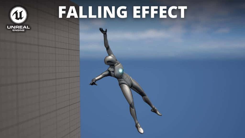 Como Criar um Efeito de Queda no Unreal Engine 5