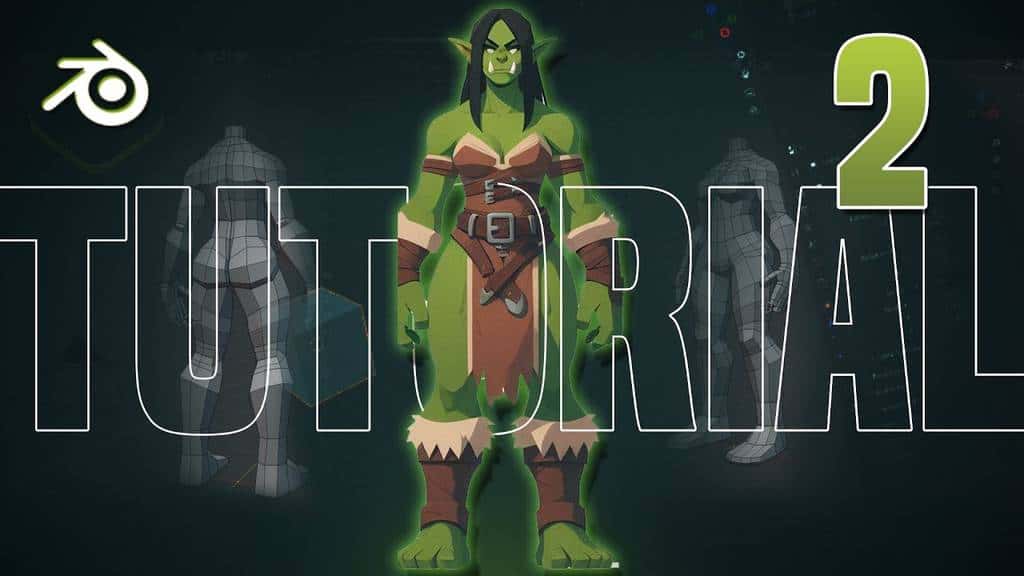 Como Criar uma Orc Low Poly no Blender para Jogos 3D