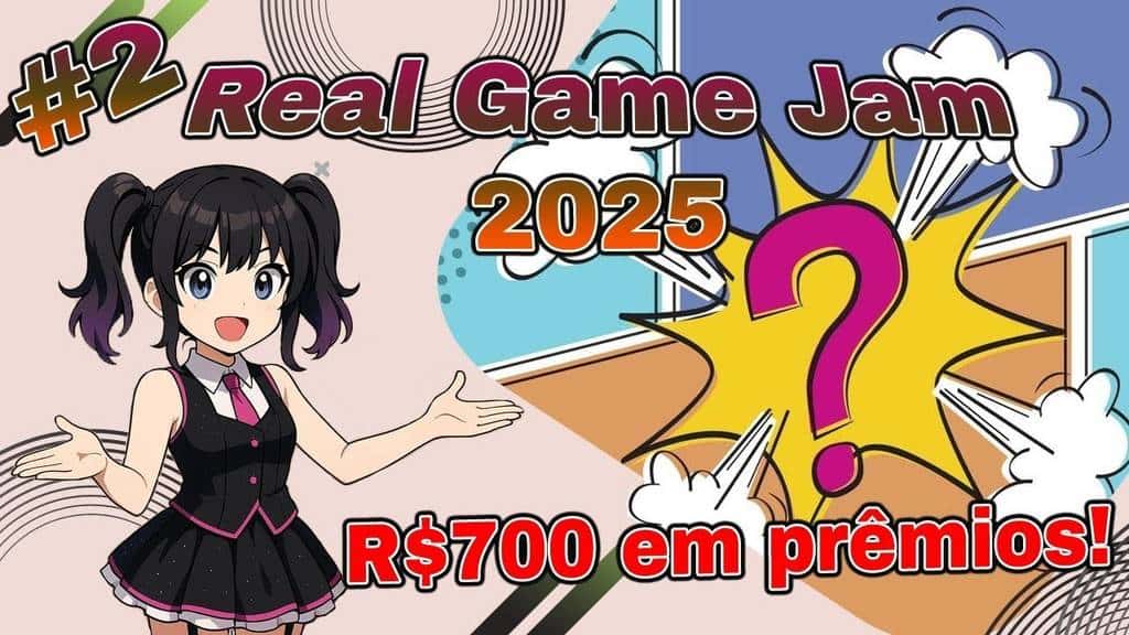 Real Game Jam 2: Última Chance para Participar e Criar Jogos