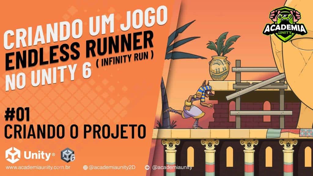 Como Criar um Jogo Endless Runner 2D no Unity 6: Primeiros Passos
