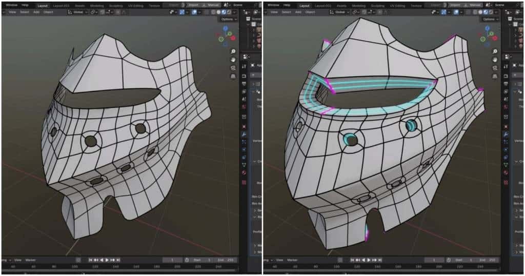 Como aprimorar a modelagem 3D no Blender com ferramentas avançadas de geometria