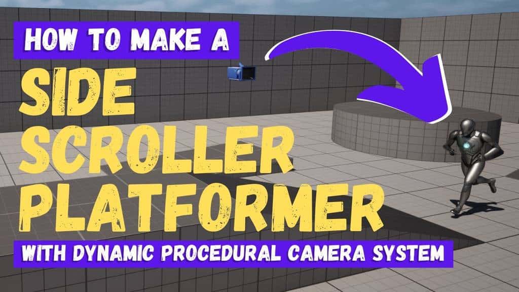 Como Criar um Jogo Plataforma 2.5D no Unreal Engine 5