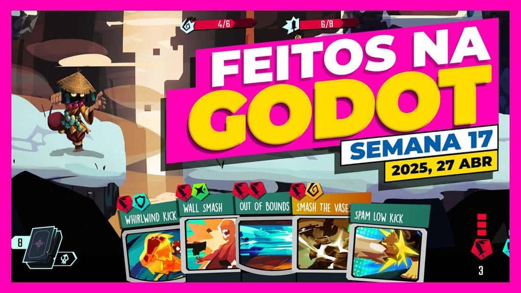 6 Jogos Incríveis Feitos na Godot para Inspirar Criadores