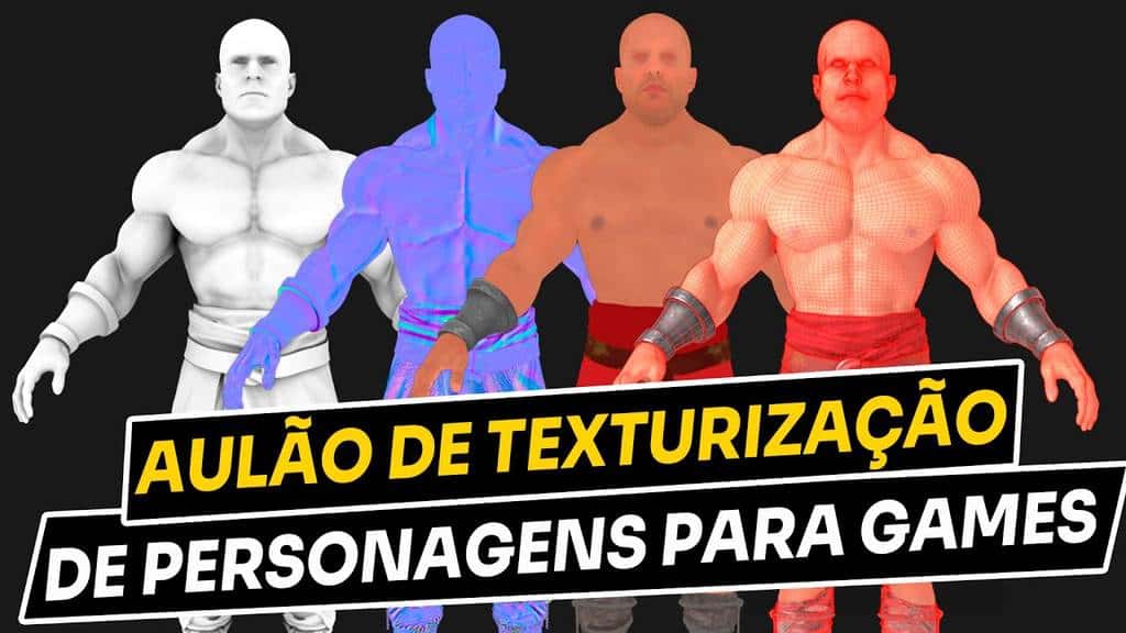 Como Dominar a Texturização de Personagens 3D para Games