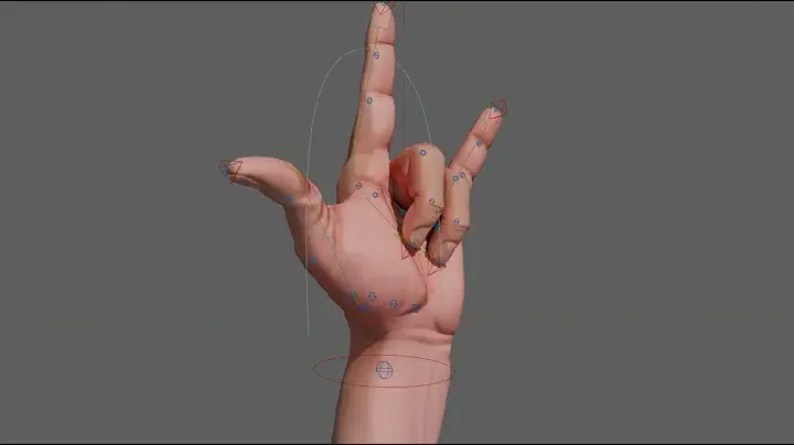 Como Criar um Rig de Mãos Personalizado com IK no Blender: Guia Completo