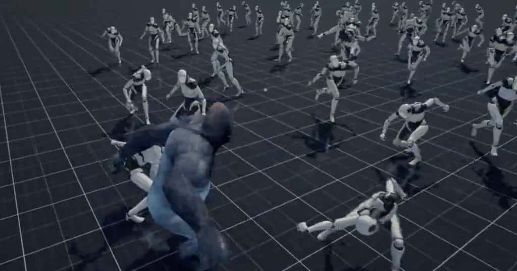Gorila vs 100 Humanos: A Batalha Épica em Animação 3D que Viralizou